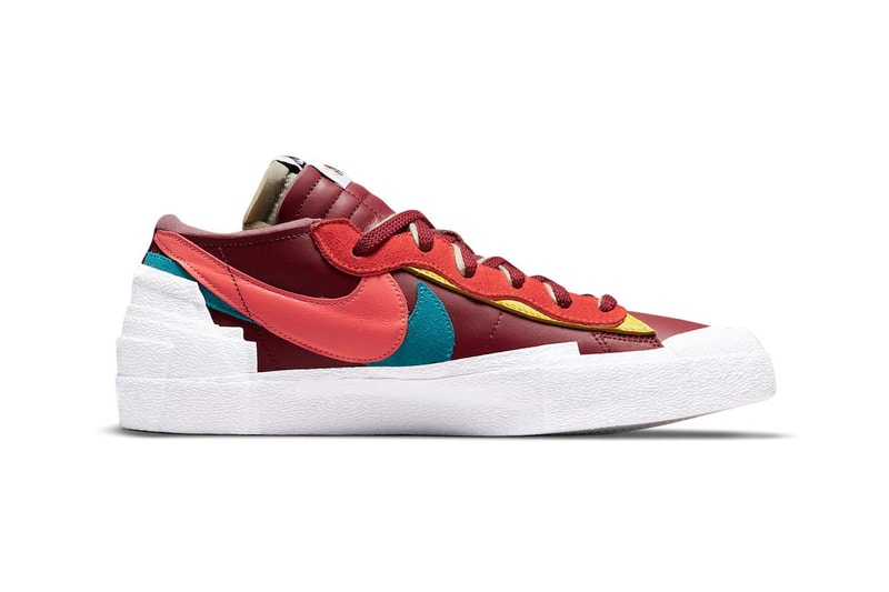 Nike x sacai x KAWS Blazer Low Team Red Price Release Date Collaboration