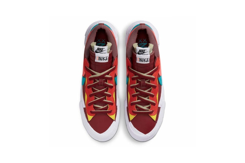 Nike x sacai x KAWS Blazer Low Team Red Price Release Date Collaboration