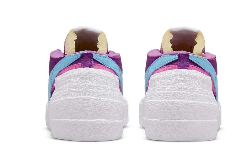 Nike x sacai x KAWS Blazer Low Purple Dusk Price Release Date Collaboration