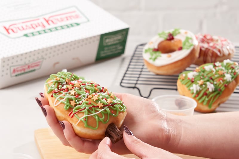 Krispy Kreme Whips up More Festive Donuts for Christmas