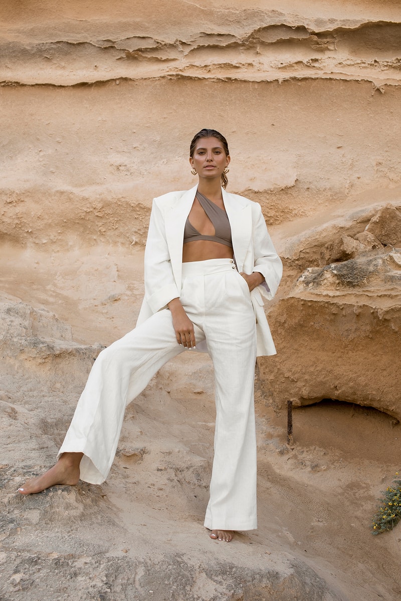 Léa the Label Monaco Linen Collection Swimwear Suits