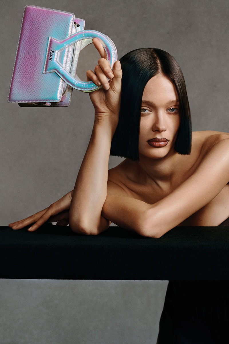 LUAR Spring/Summer 2022 Collection Campaign Iridescent Ana Mini