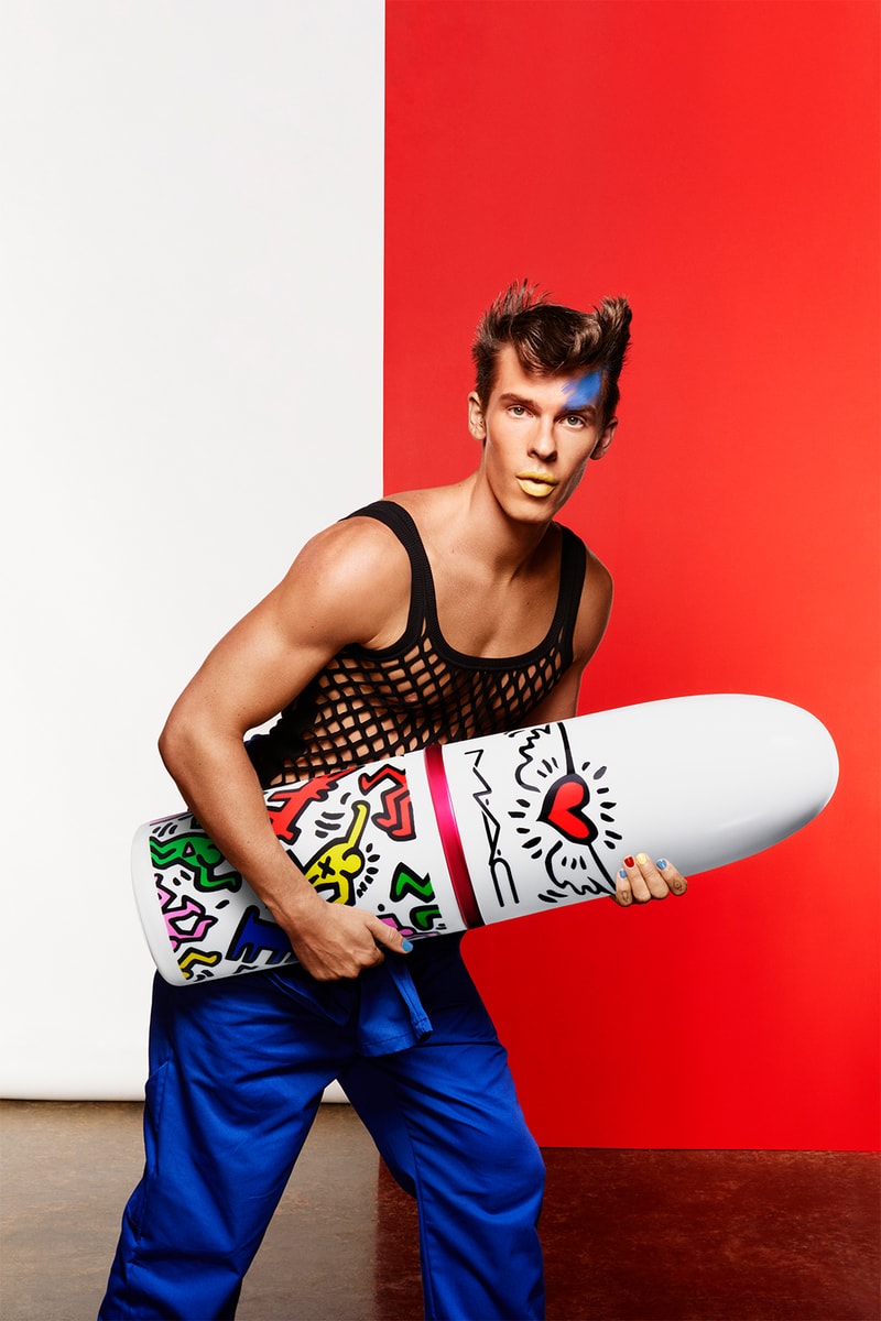 MAC Keith Hering VIVA GLAM Lipsticks Collection Campaign Collaboration Makeup Beauty