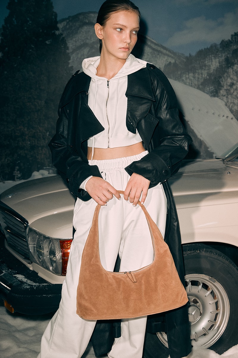 marge sherwood winter 2021 collection camel hobo bag