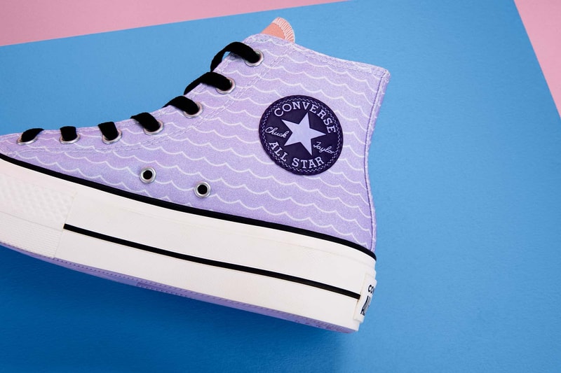 Millie Bobby Brown Florence by Mills Converse Chuck Taylor Platform Lavender Hi