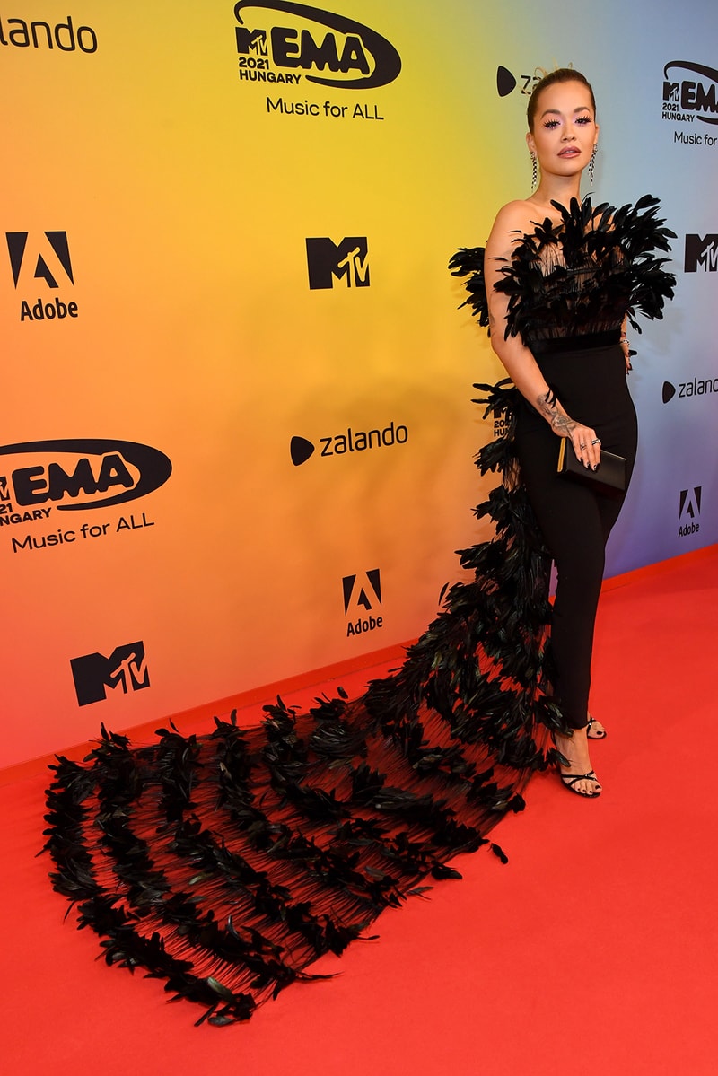 rita ora mtv european music awards emas best dressed celebrities red carpet