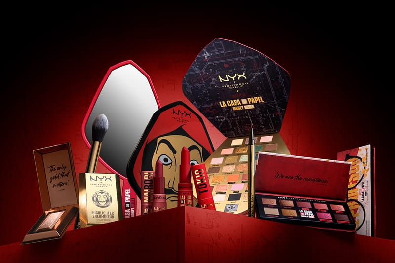 NYX Delivers 'Money Heist'-Themed Makeup Collection