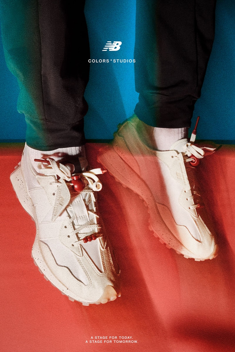 COLORSxSTUDIOS New Balance 327 White