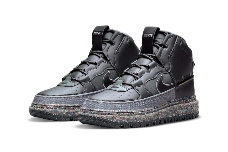Nike Air Force 1 Boot Crater Dark Smoke Grey Winter Recycle Price Release Date