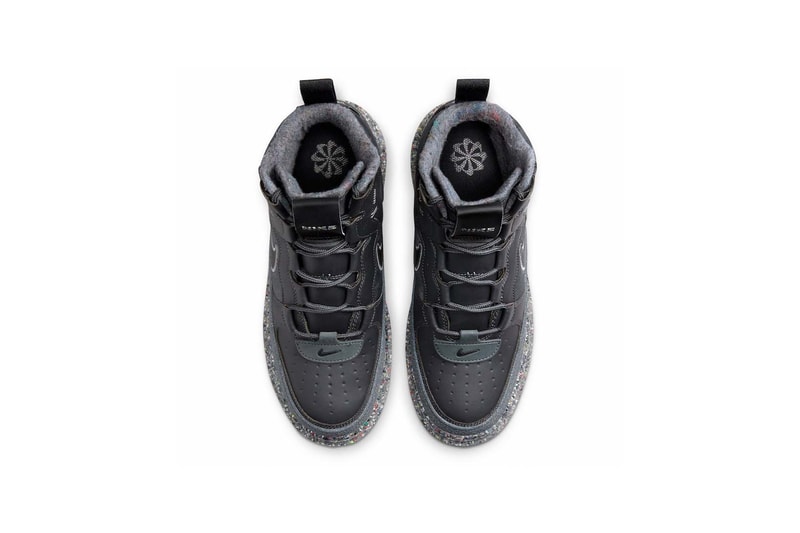 Nike Air Force 1 Boot Crater Dark Smoke Grey Winter Recycle Price Release Date