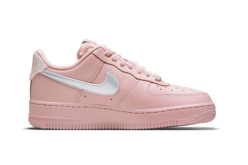 Nike Air Force 1 Low Women Pink Faux Fur Price Release Date