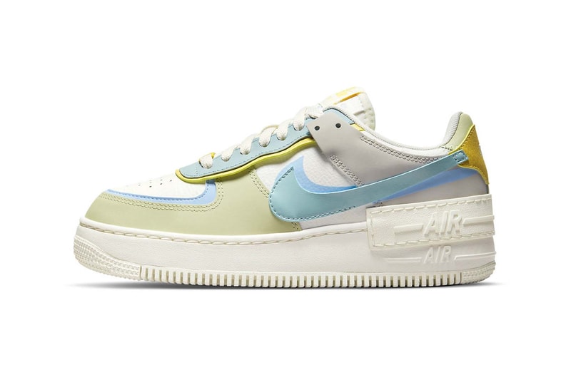 Nike Air Force 1 Shadow Ocean Cube Light Marine Olive Aura Price Release Date