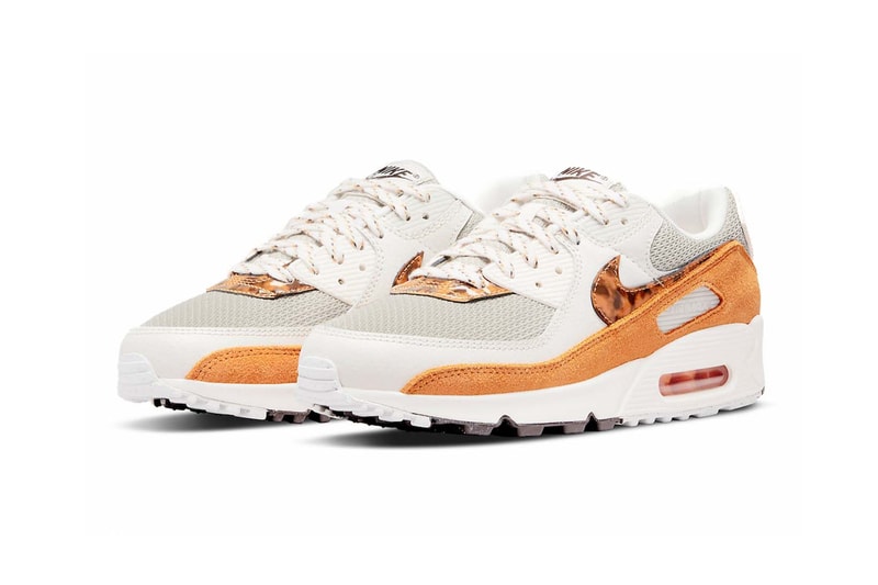 Nike Air Max 90 Womens Leopard Orange White Price Release Date