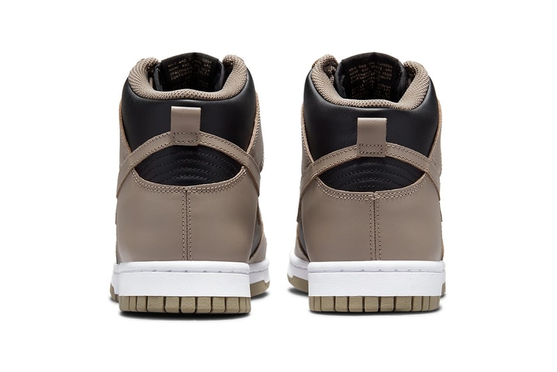 Nike Dunk High Moon Fossil Tan Black Release Date