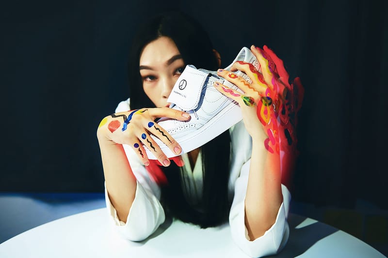 Female Creatives Wear G-Dragon's PEACEMINUSONE x Nike Kwondo1