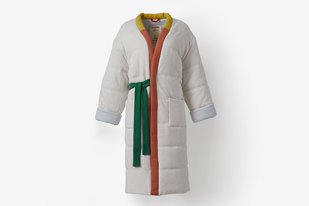OFFHOURS Homecoat Housecoat Robe Blanket Comforter Quilt West Elm Collaboration Loungewear Gender Neutral Unisex Renaissance 