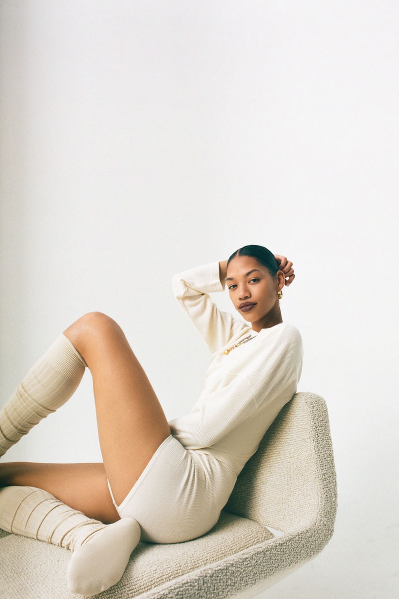 Parade Loungewear Cozy Waffle Collection Sweater Bike SHorts