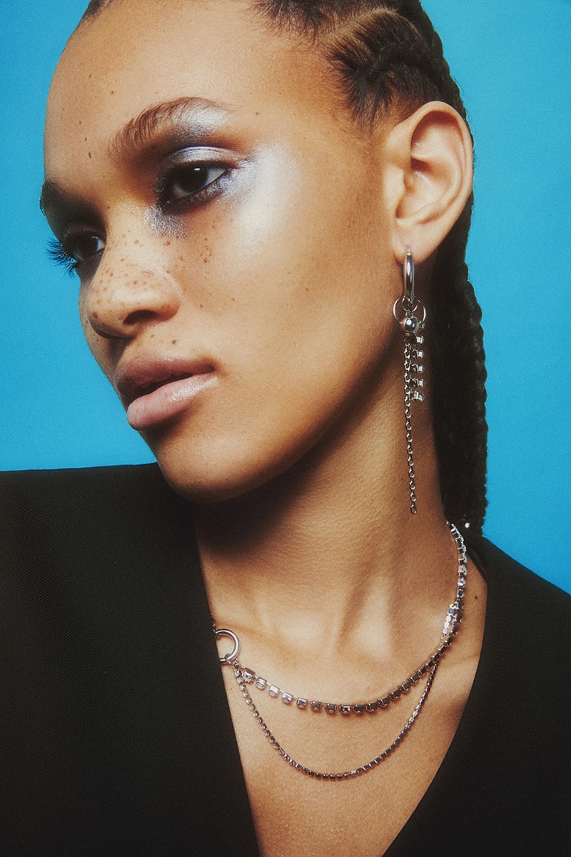justine clenquet rob necklace toby earring