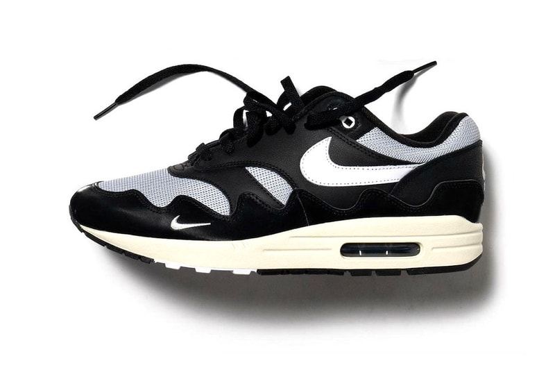 Patta Nike Air Max 1 Black Details Swoosh