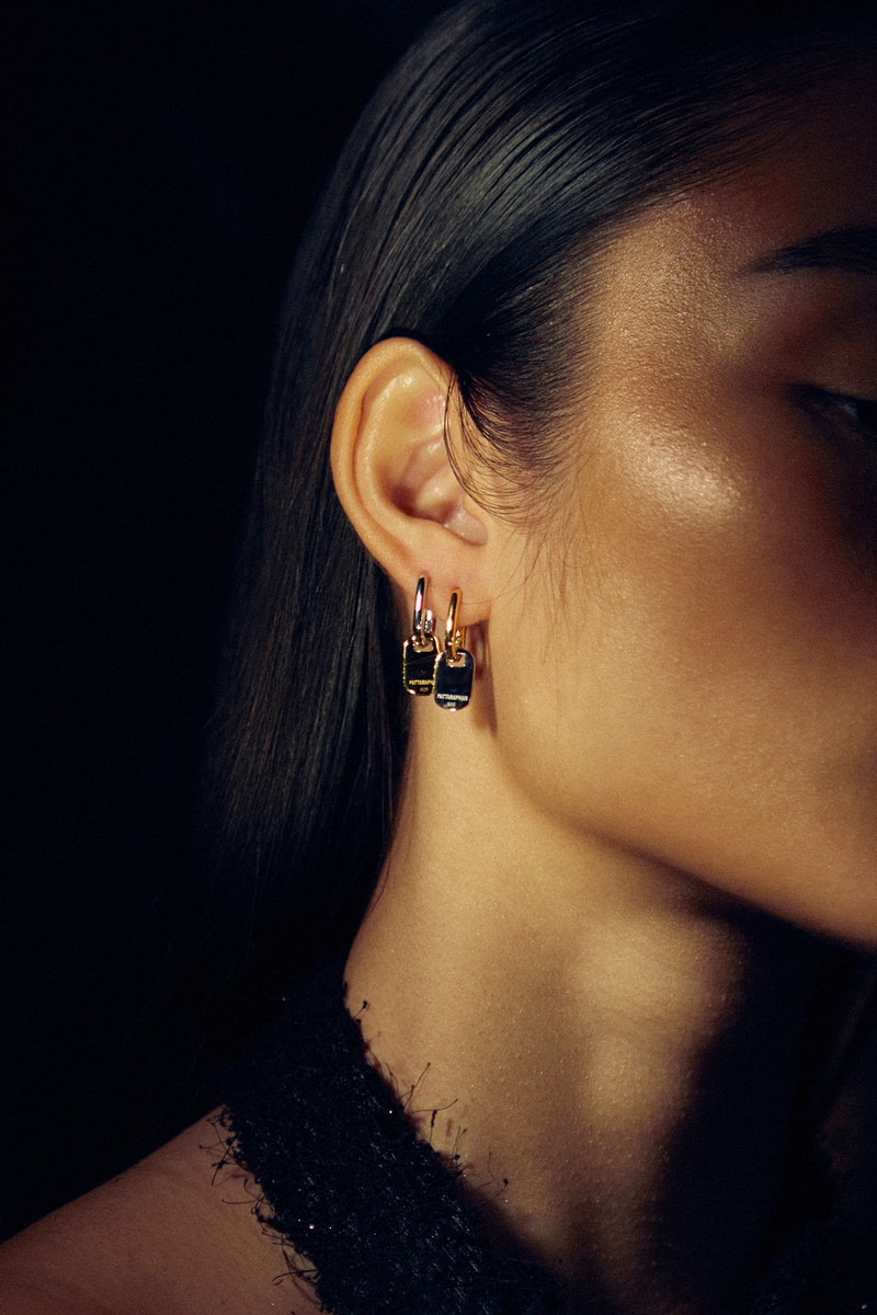 Pattaraphan Jewelry SS22 Collection ID Tag Earrings