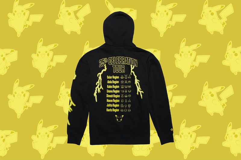 Pokemon Converse Hoodie Release Date Collaboration