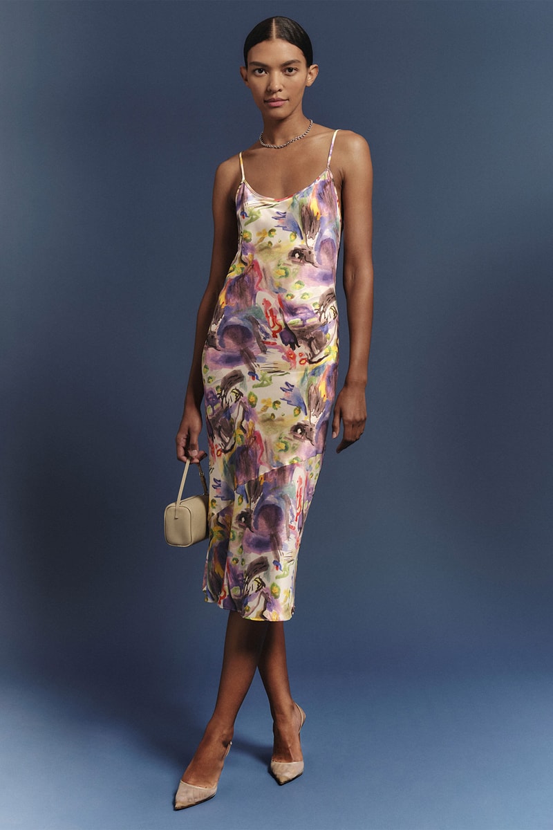 Reformation Fine Prints Artist Collection Collaboration Dress