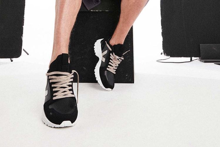 Rick Owens x Veja Reunite To Drop Vegan Sneakers