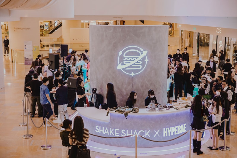 SHAKE SHACK HYPEBAE Pop-Up Collaboration Launch Party Hong Kong Images Location