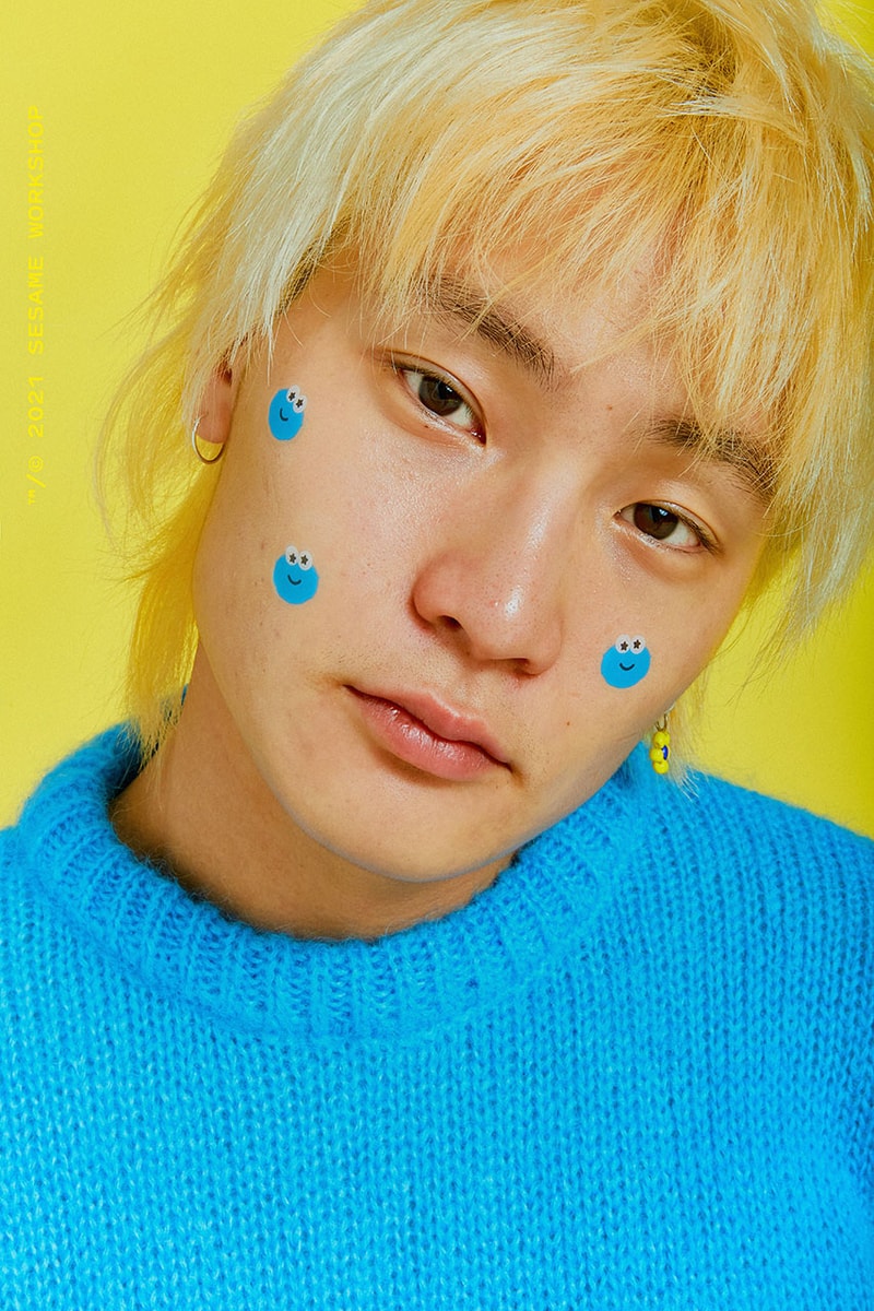 starface sesame street collaboration cookie monster hydro stars pimple patches skincare