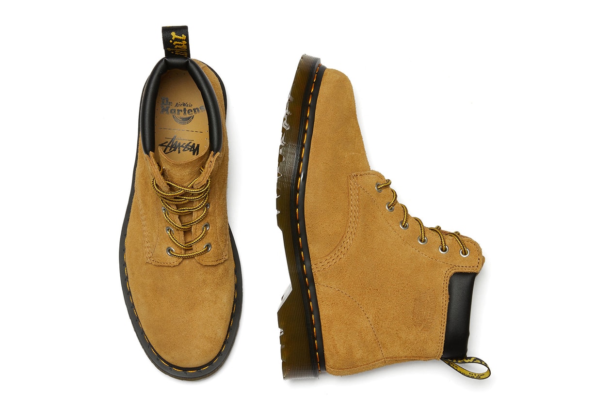 Stussy Dr. Martens 939 6-Eye Hiker Boots Collaboration