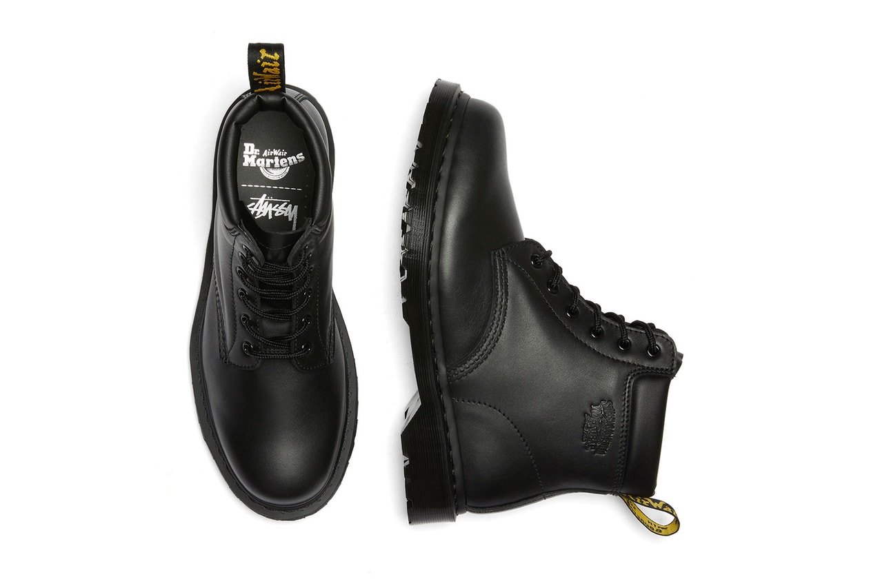 Stussy Dr. Martens 939 6-Eye Hiker Boots Collaboration