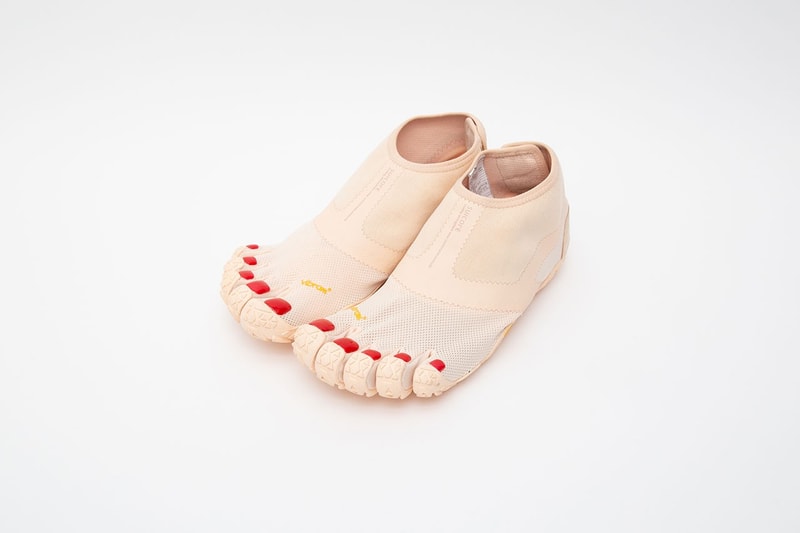 Suicoke Midorikawa Vibram FiveFingers Shoes Toenails Red Pedicure
