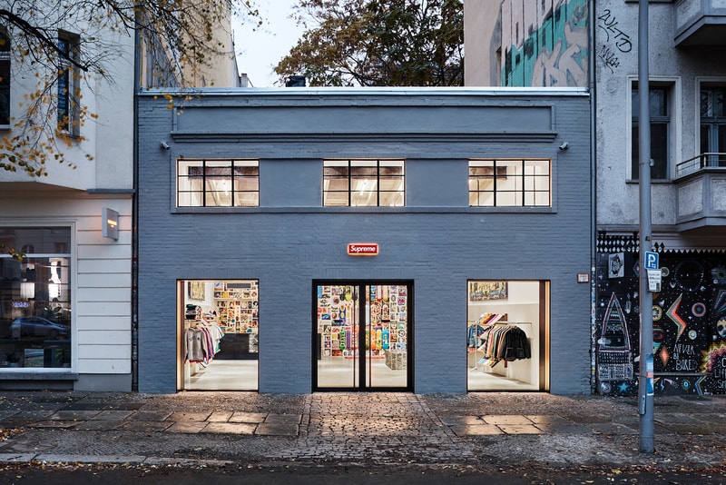 Supreme New Store Berlin Germany Streetwear Exterior