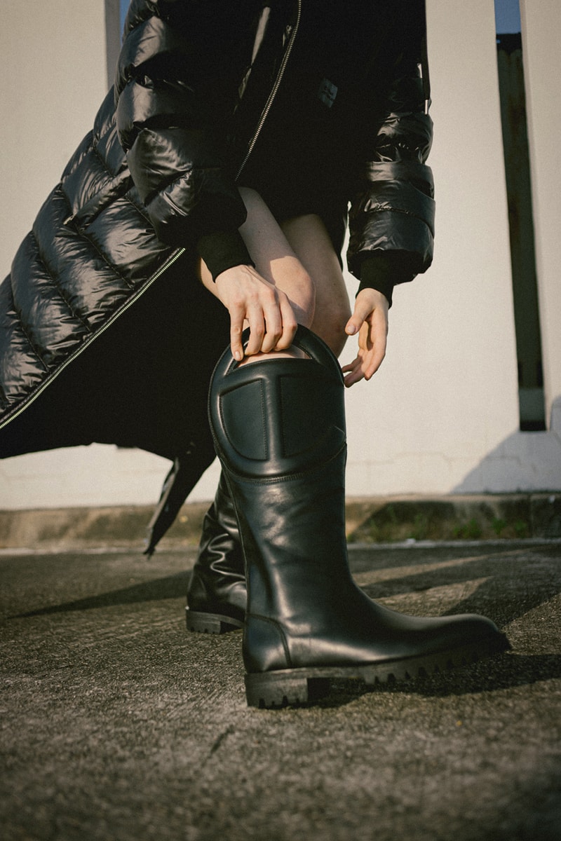 telfar moose knuckles hbx collaboration boots puff coat