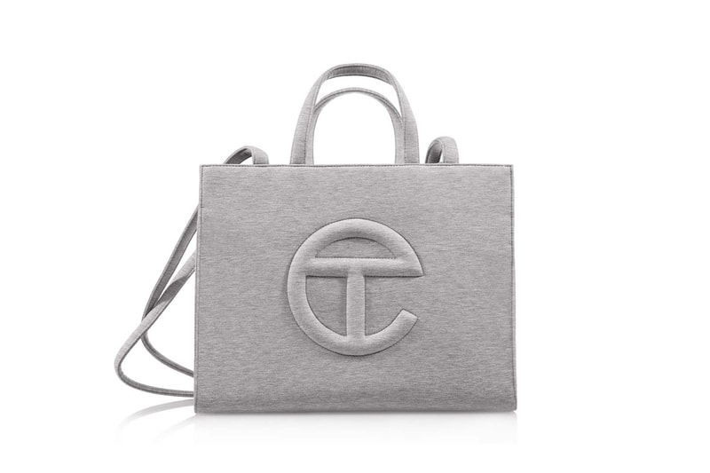 UGG Telfar Shopping Bags Shoppers Collaboration Heather Gray Fleece