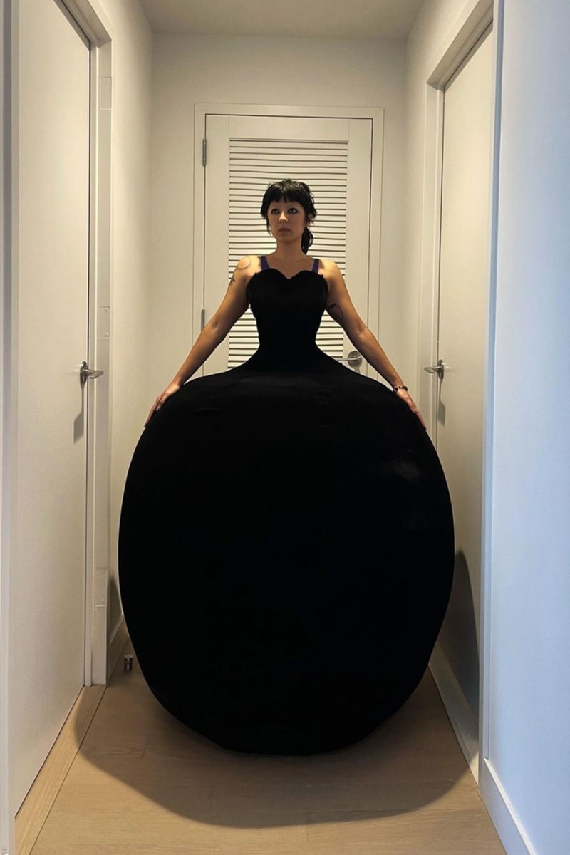 Terrence Zhou Bad Binch Balloon Dresses Black Gown