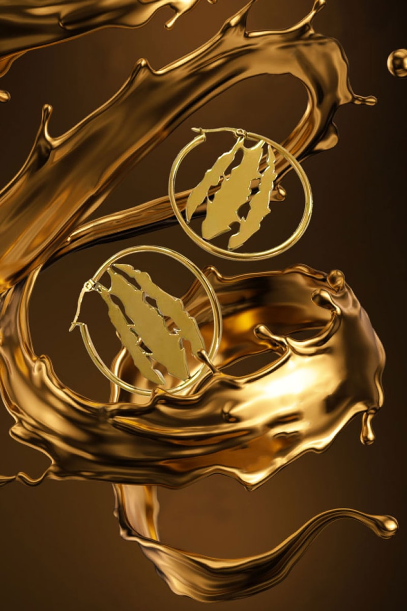 TIER NYC Jewelry Collection Launch Earrings Gold