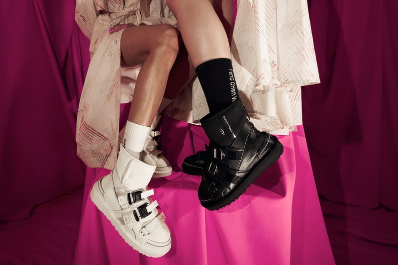 UGG Feng Chen Wang Collaboration FW21 Classic Boots White Black