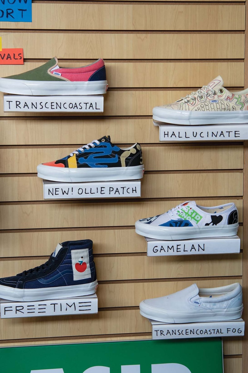 Vans Vault Geoff McFetridge OG Authentic LX Slip On Style 38 Price Release Date Collaboration