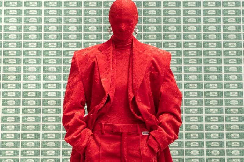 Masked Models Take Over Vetements' FW22 Collection