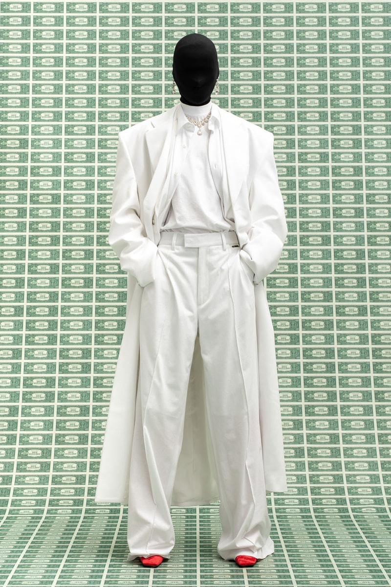 Vetements Fall Winter 2022 Collection Guram Gvasalia Masks Full Look Images