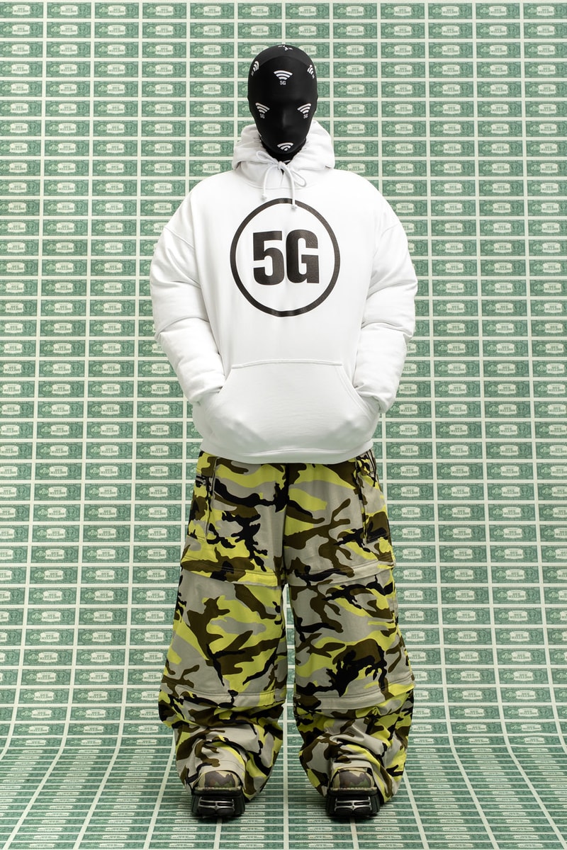 Vetements Fall Winter 2022 Collection Guram Gvasalia Masks Full Look Images