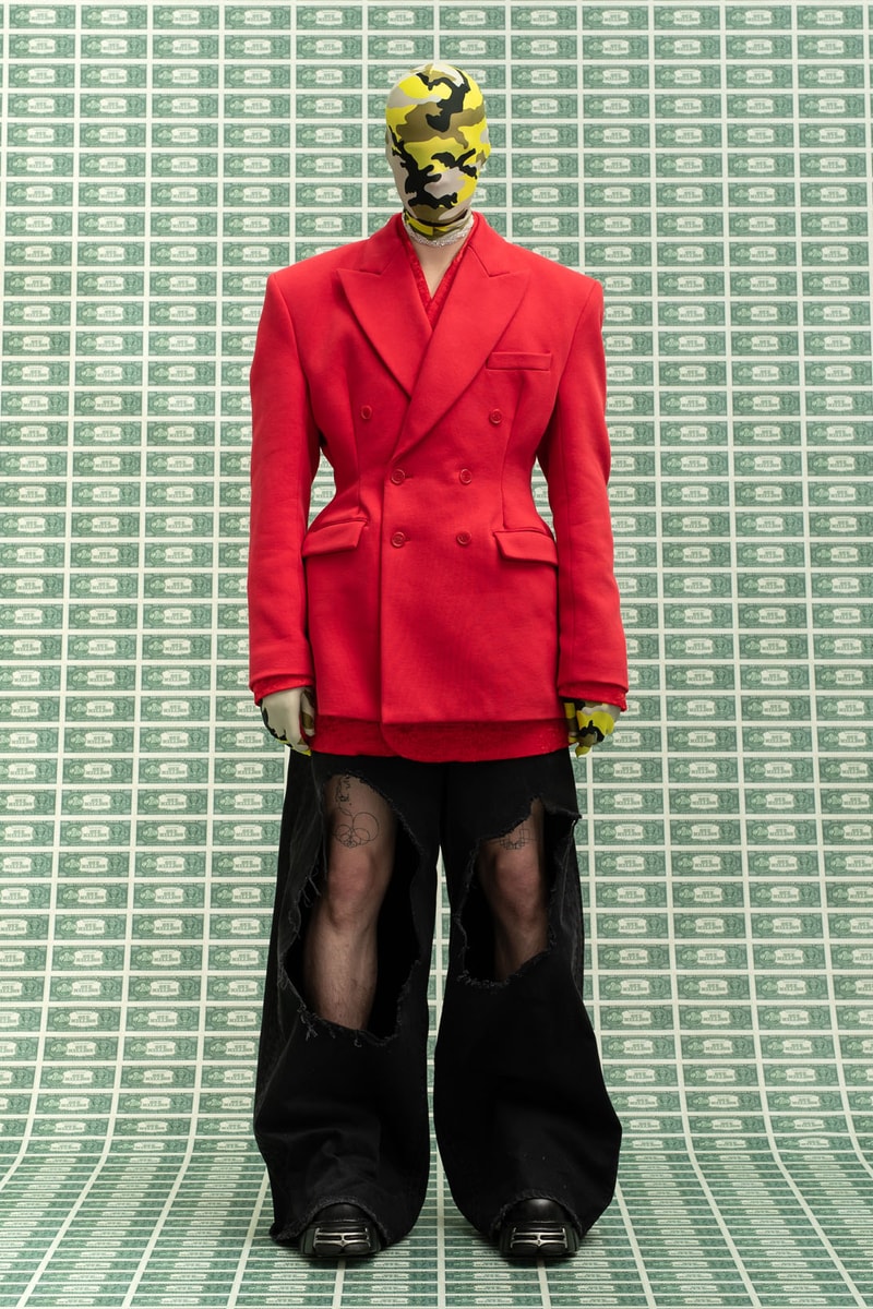 Vetements Fall Winter 2022 Collection Guram Gvasalia Masks Full Look Images