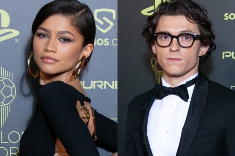 Zendaya and Tom Holland Make a Stylish Duo at the 2021 Ballon d'Or Ceremony