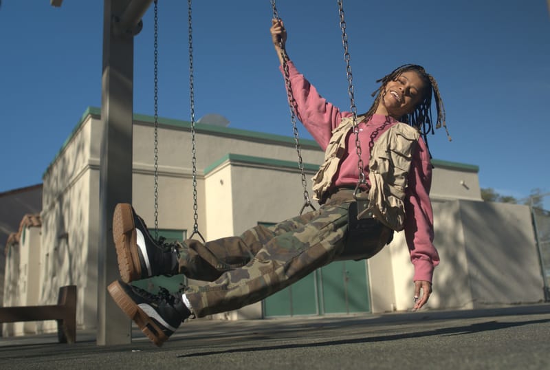 Dancing Duo Deanna Jenkins and Taylor Thomas Don the New Puma Mayze Mid Sneakers