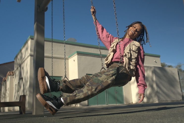 Dancing Duo Deanna Jenkins and Taylor Thomas Don the New Puma Mayze Mid Sneakers