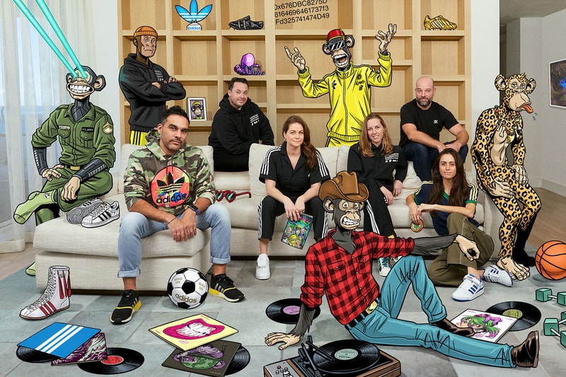 adidas Originals Into the Metaverse NFT Bored Ape Yacht Club gmoney punks comic Launch