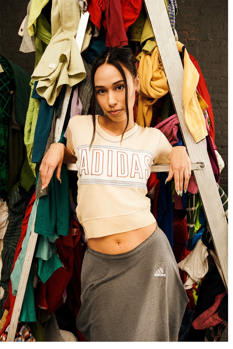 Adidas Upcycled Collections NYC Pop-Up Jacket Sustainability 