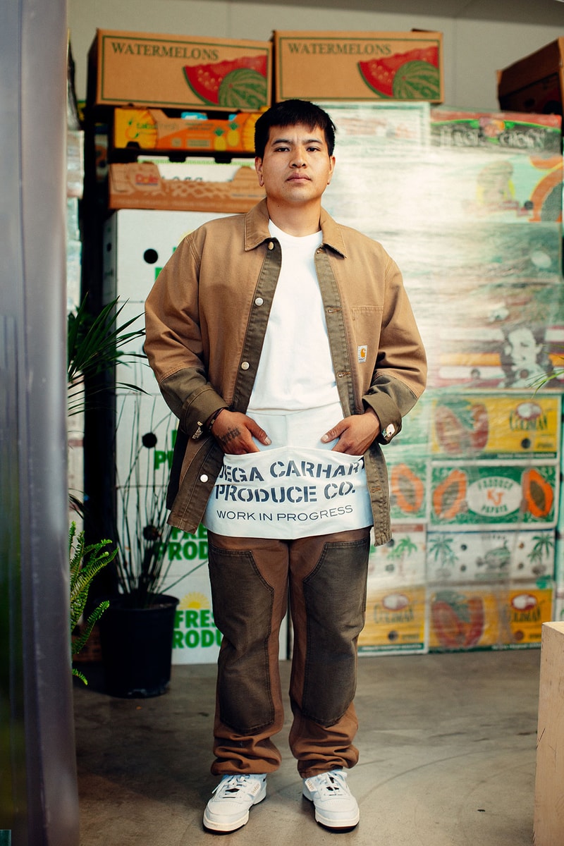 Bodega Carhartt WIP Fall Winter 2021 FW21 Collaboration Collection Campaign Jacket Pants Tshirt