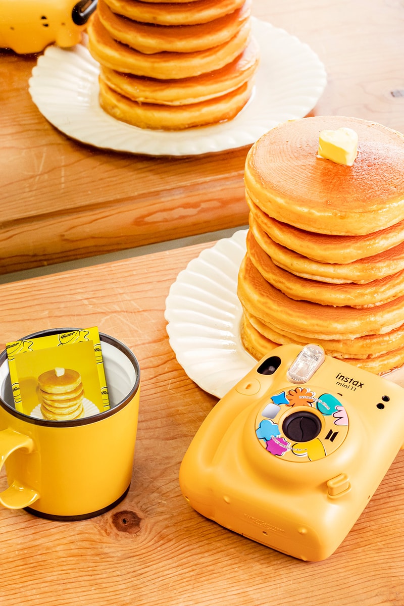 BTS Fujifilm Butter INSTAX Mini 11 Camera Collaboration Film Pancakes